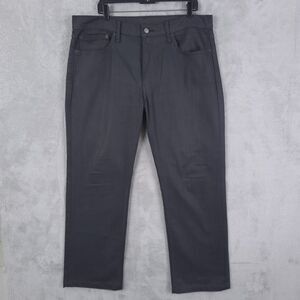 Levis 559 Jeans Mens Dark Gray Size 38x36 Fits 38x29 Relaxed Straight Light Raw